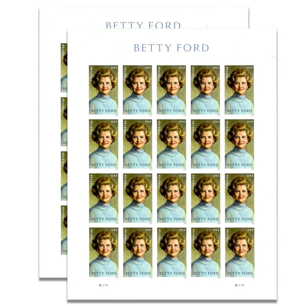 (2024) U.S Forever Stamps - Betty Ford