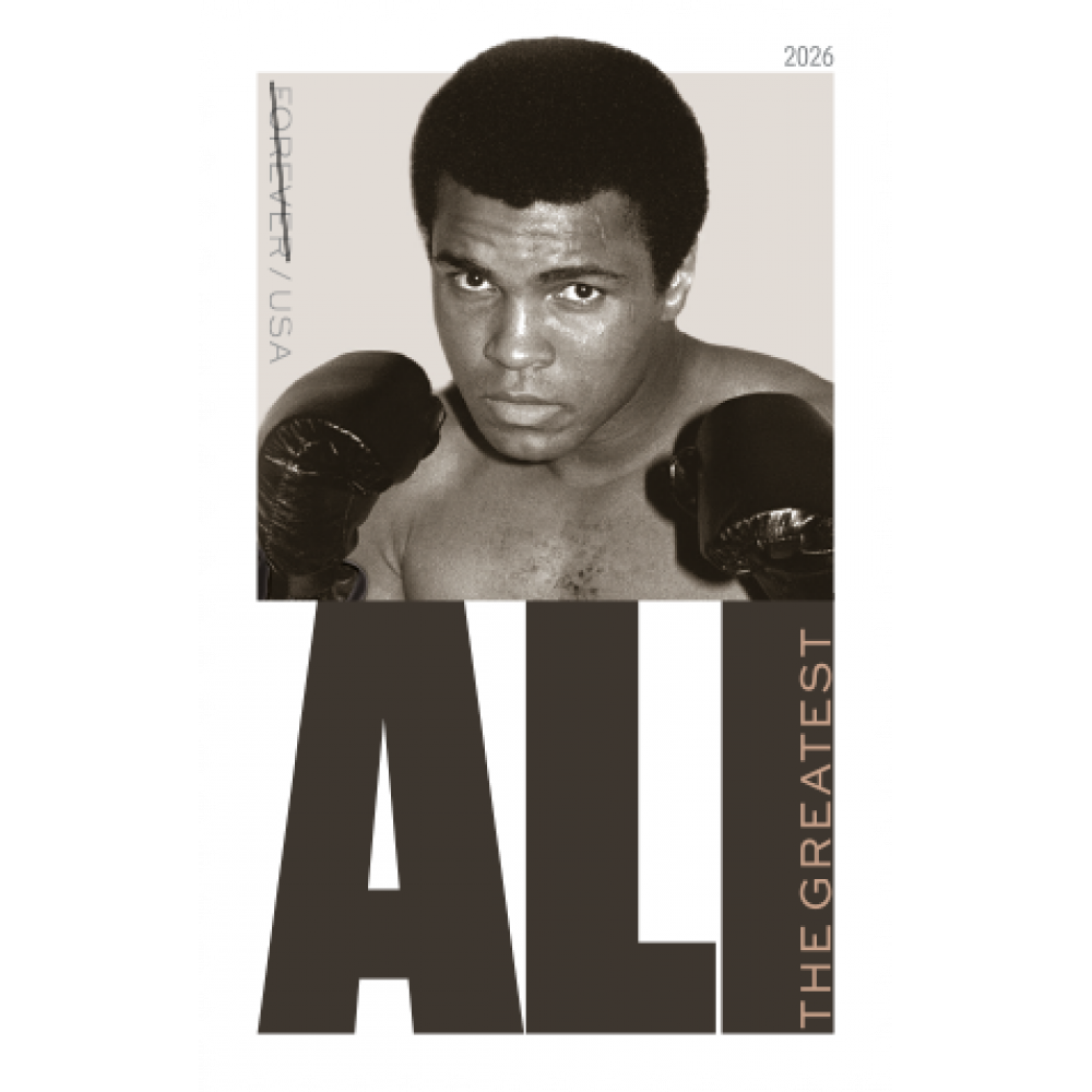 (2026) Muhammad Ali Forever Stamps, Sheet of 20