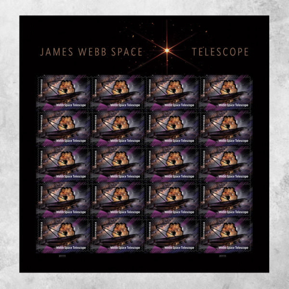 (2022) USPS James Webb Space Telescope Stamps