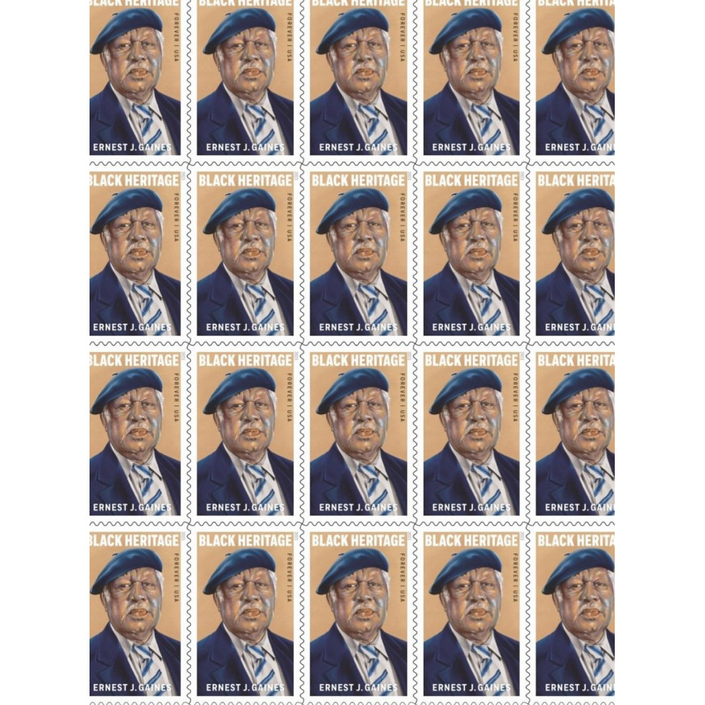 (2023) Mint US Ernest J. Gaines Forever Stamps